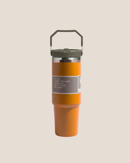 Mavy Tumbler™ 3.0 - CR Orange (Grey handle)