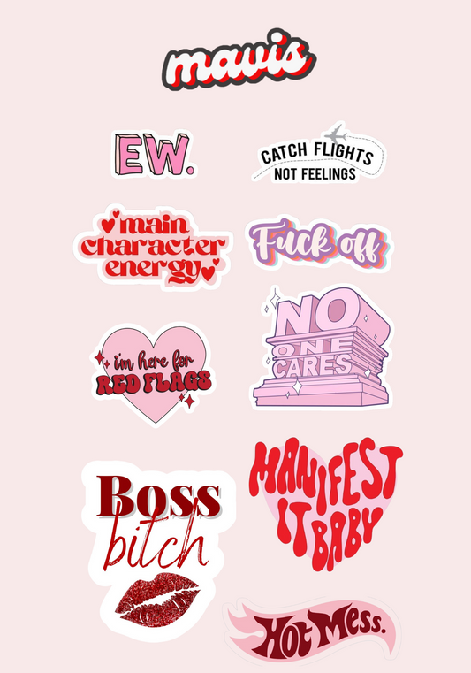 Mavis mean girl edition - water proof